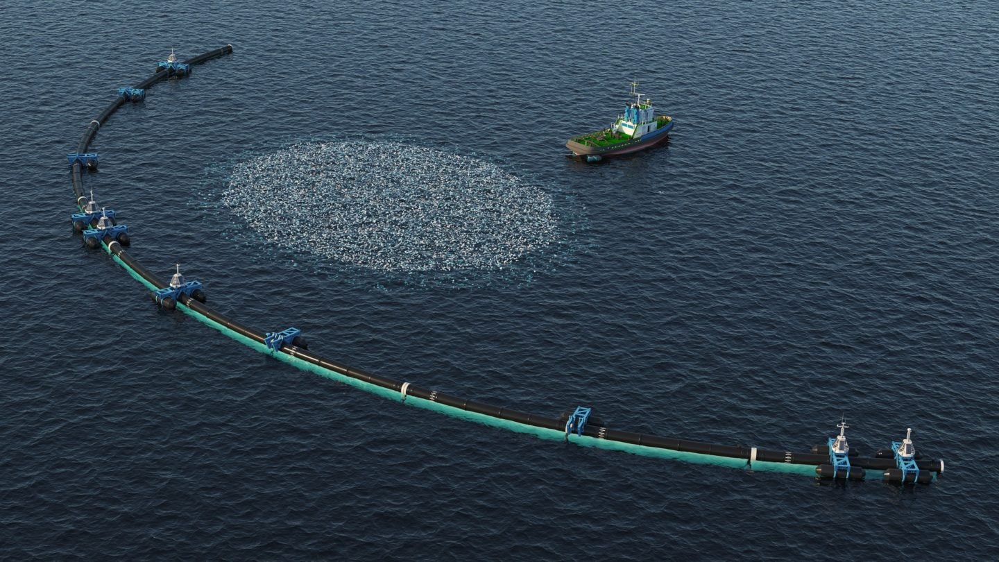Ocean cleaning system